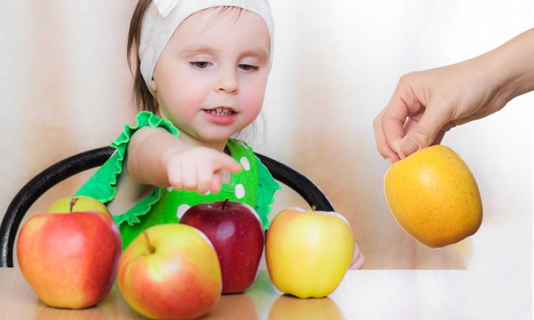 Count the apples.